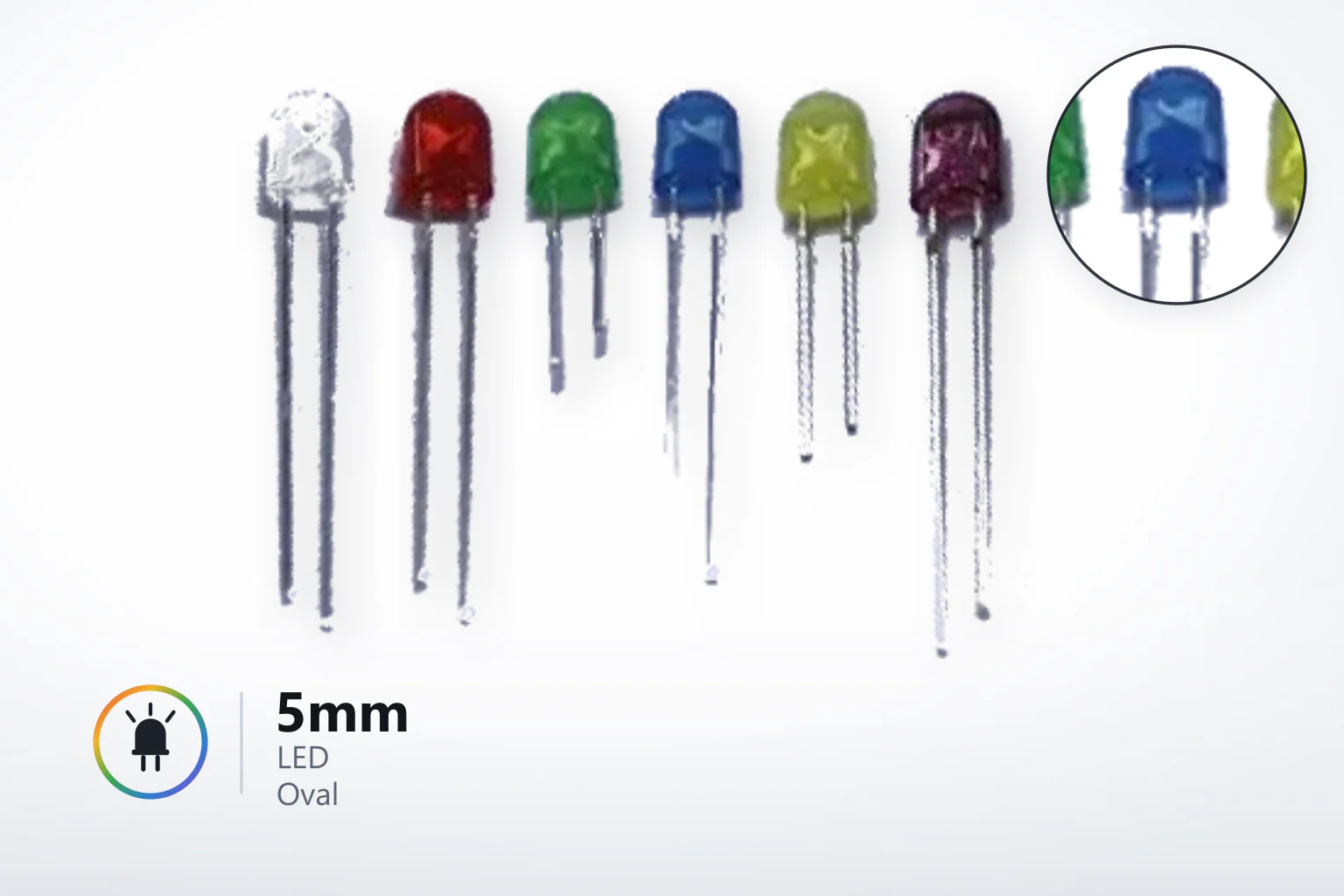 5mm Oval LED - LL / SL visual