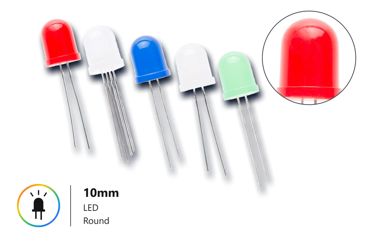 10mm Round LED visual