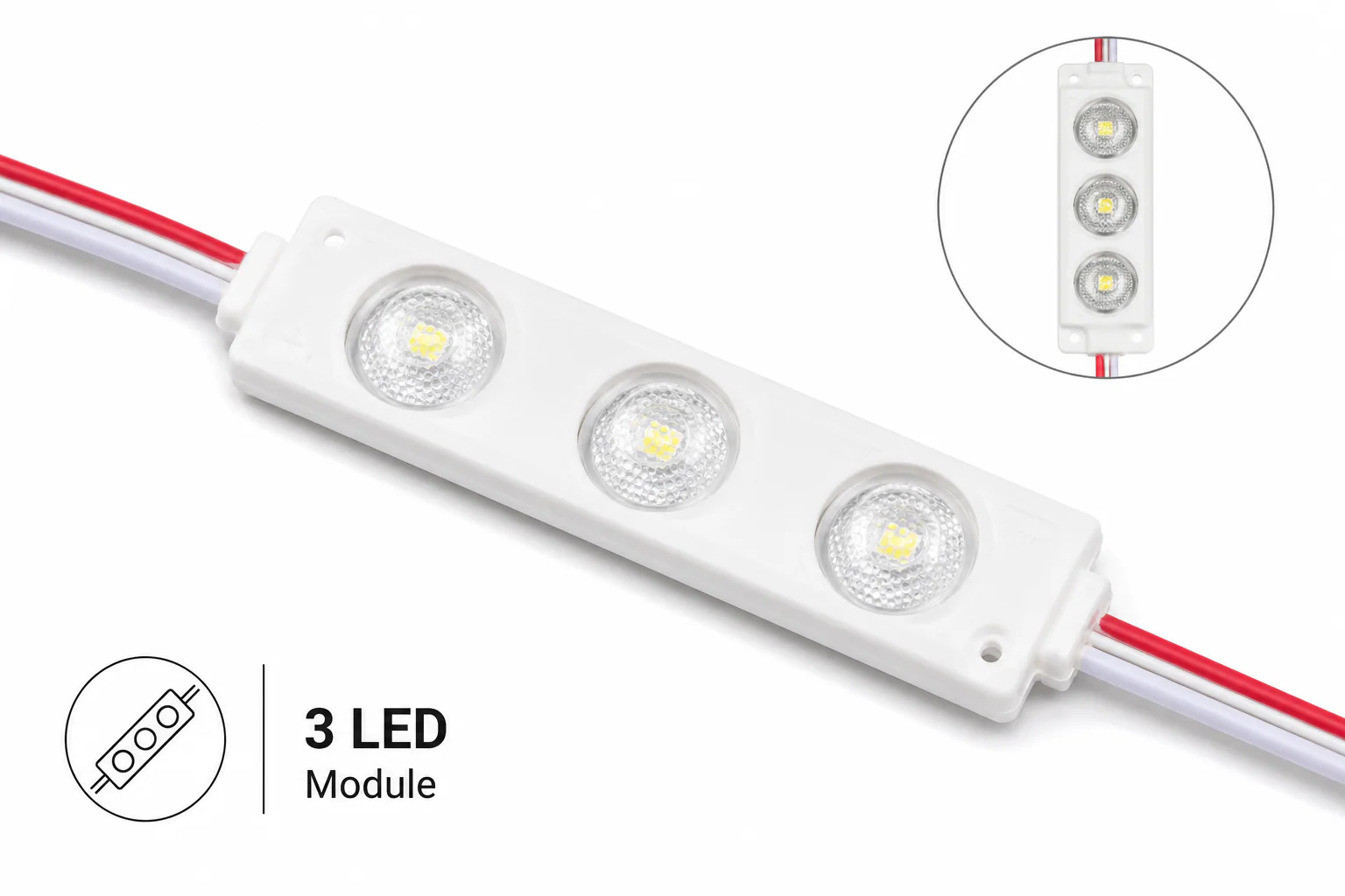 3 LED Module - Injection / Normal visual