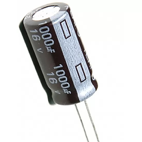 E-capacitor - 1000uf/16v 10*13