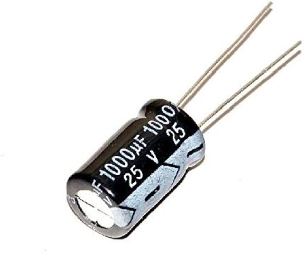 E-capacitor - 1000uf/25v 10*17