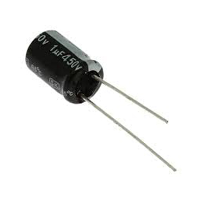 E-capacitor - 1uf/450v 8*12