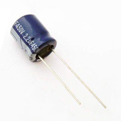 E-capacitor - 2.2uf/450v 8*12