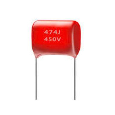 Polyster Capacitor - 474J/250V  P15, 474J/450V  P10, 474J/450V  P15